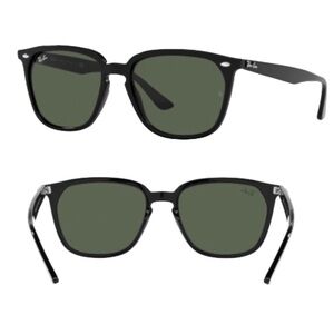 Ray Ban Polarized Unisex Sunglass RB4362
55-18-145 Black Square Authentic NEW